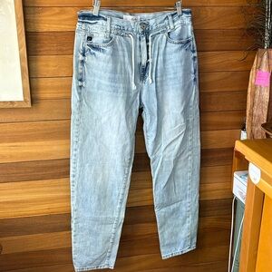 KanCan Straight Leg Drawstring Jeans
